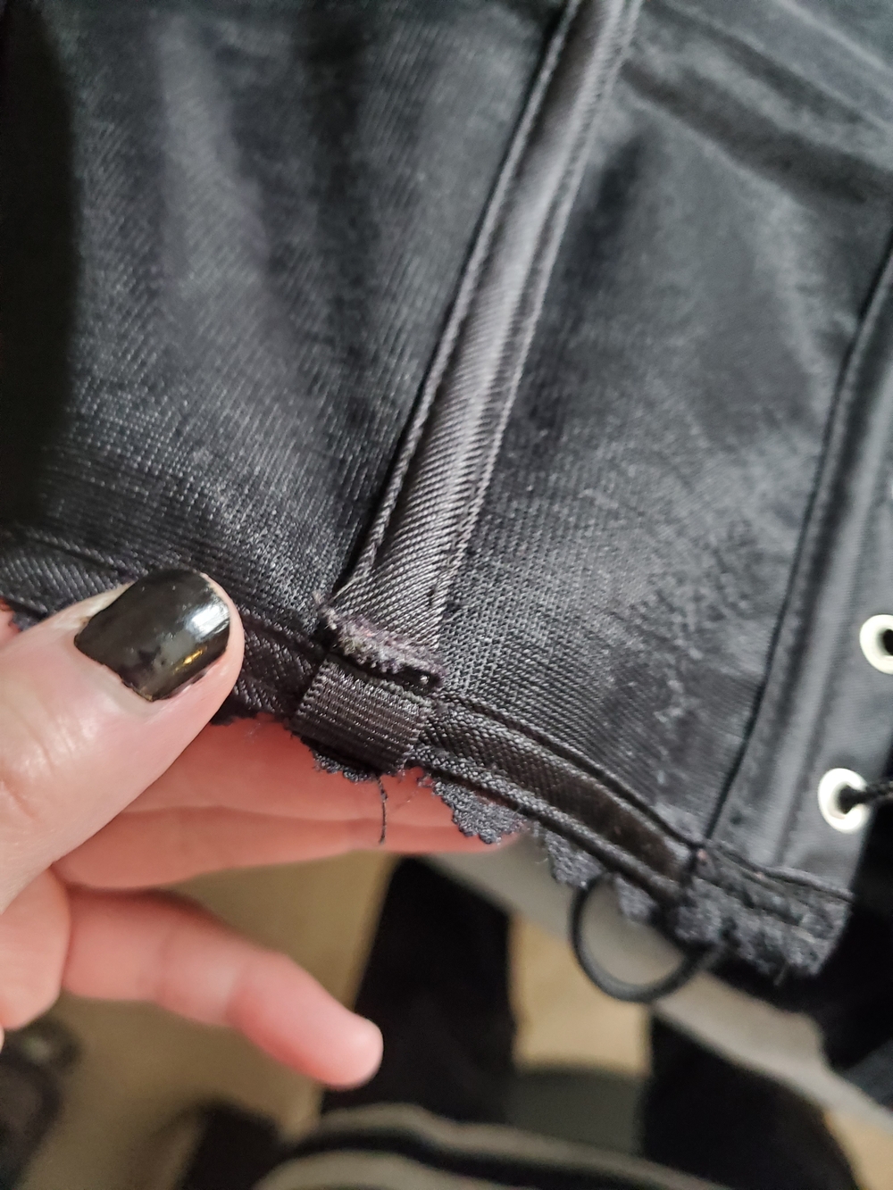 Black Corset Top - Picture 8 of 10